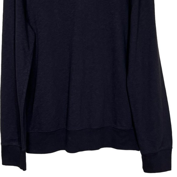 Gap Men’s 1/4 Zip Fine Knit Pullover 100% Cotton Black Medium NEW - Picture 7 of 11